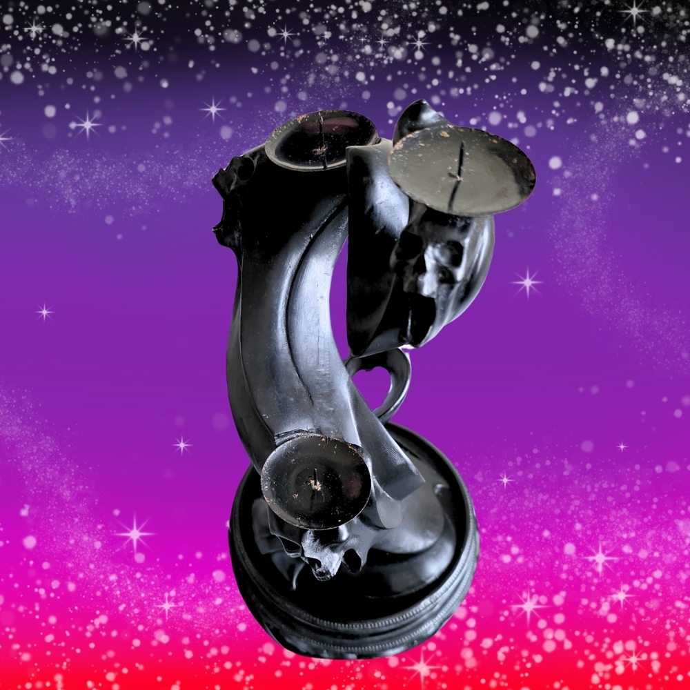 Killstar Soul Smoke Candelabrum Gothic Candle Holder - Picture 5 of 11